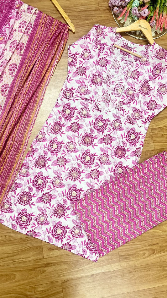 Cotton suit set
