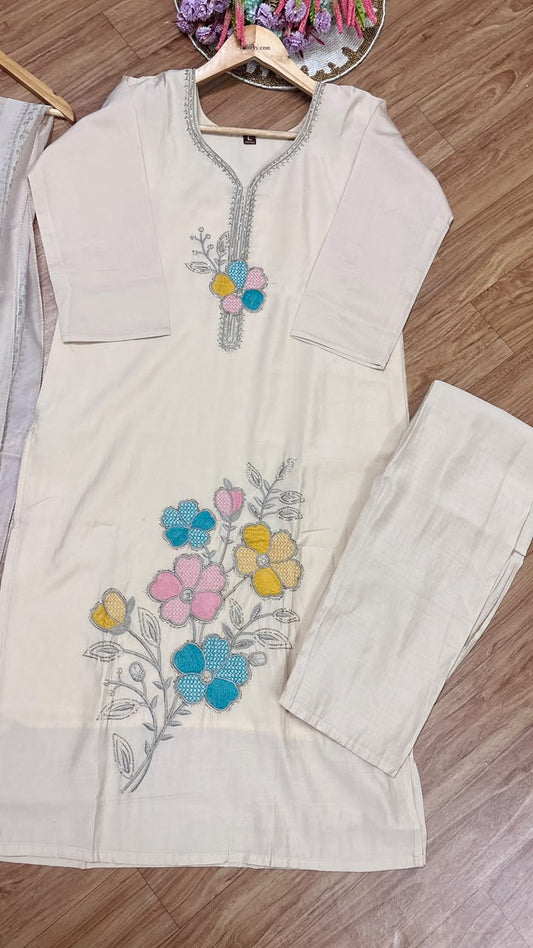 Silk suit set