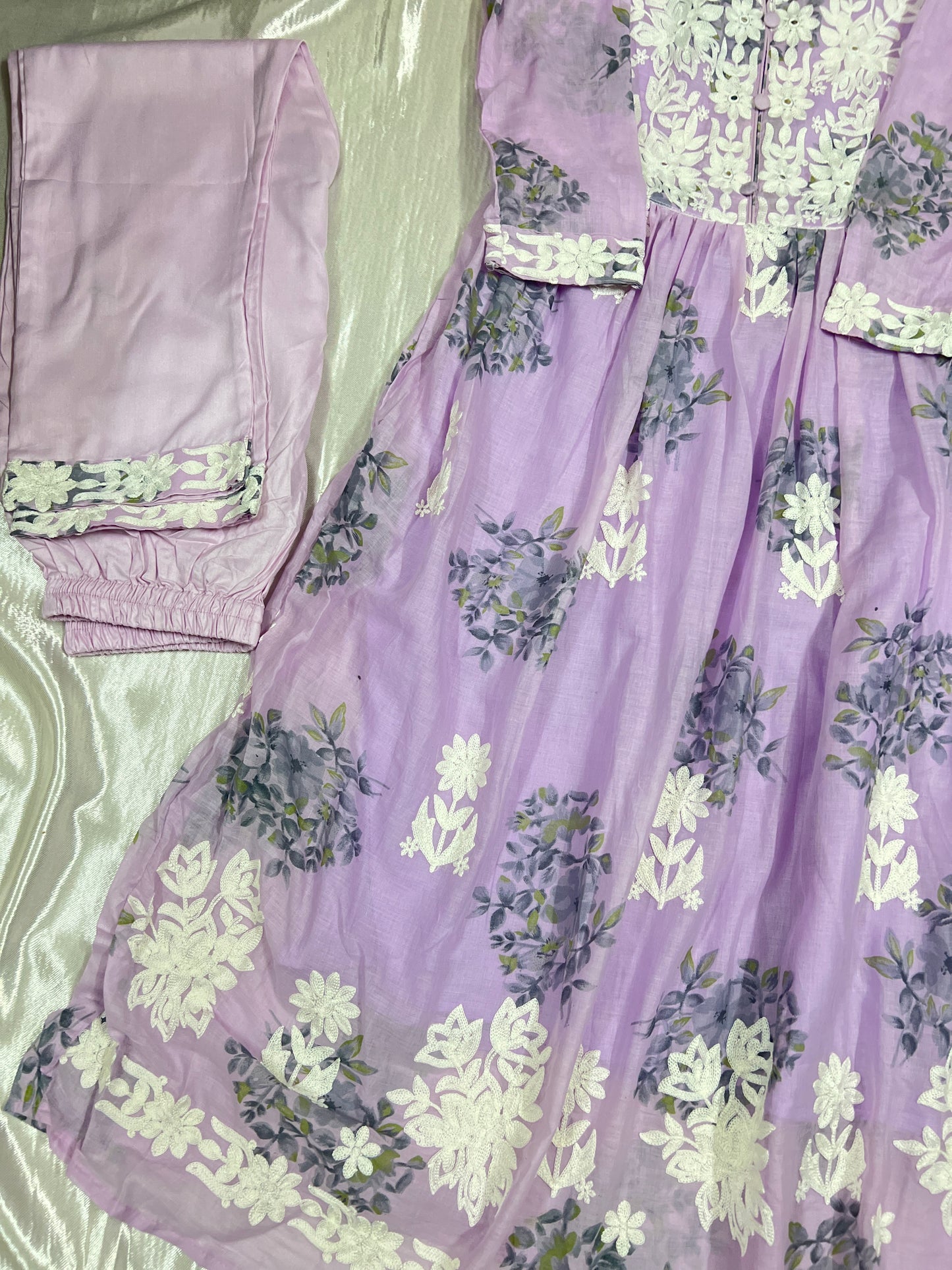 Premium mul cotton suit set