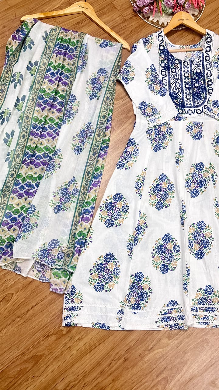 Cotton frock set