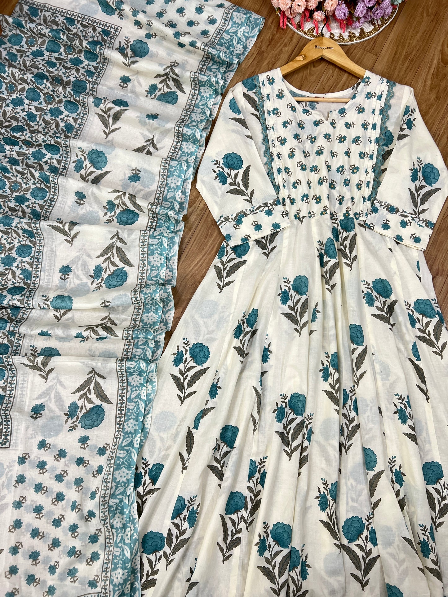 Premium block print suit set 😍 CBRP700