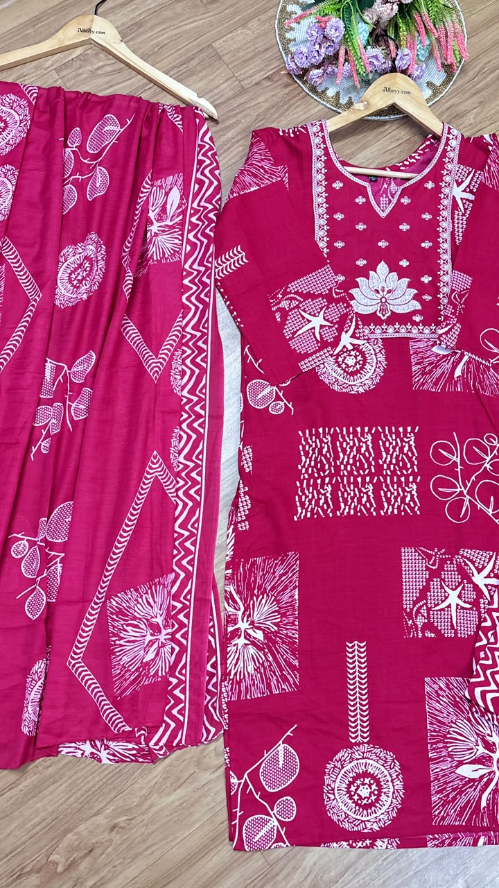 Cotton suit