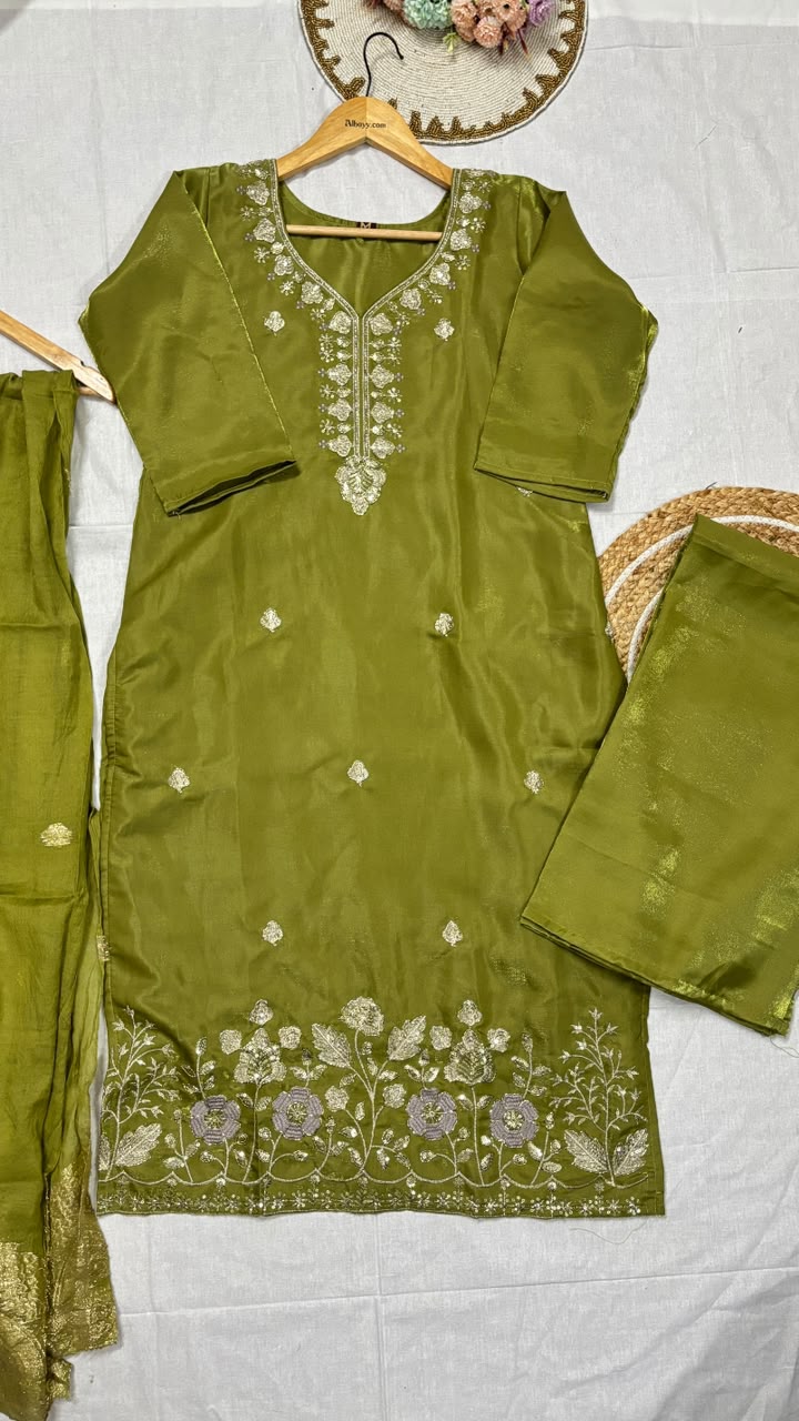 Salwar suit silk