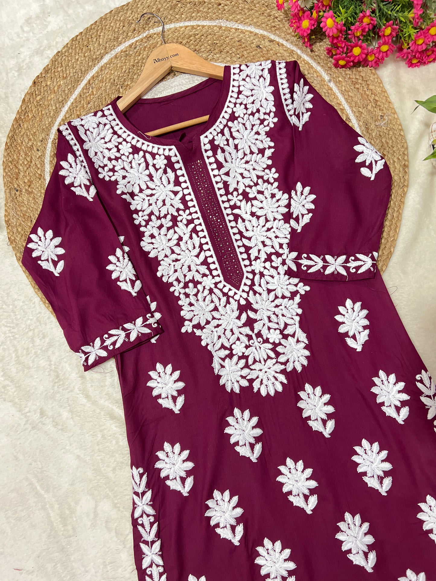Beautiful lucknowi style dress