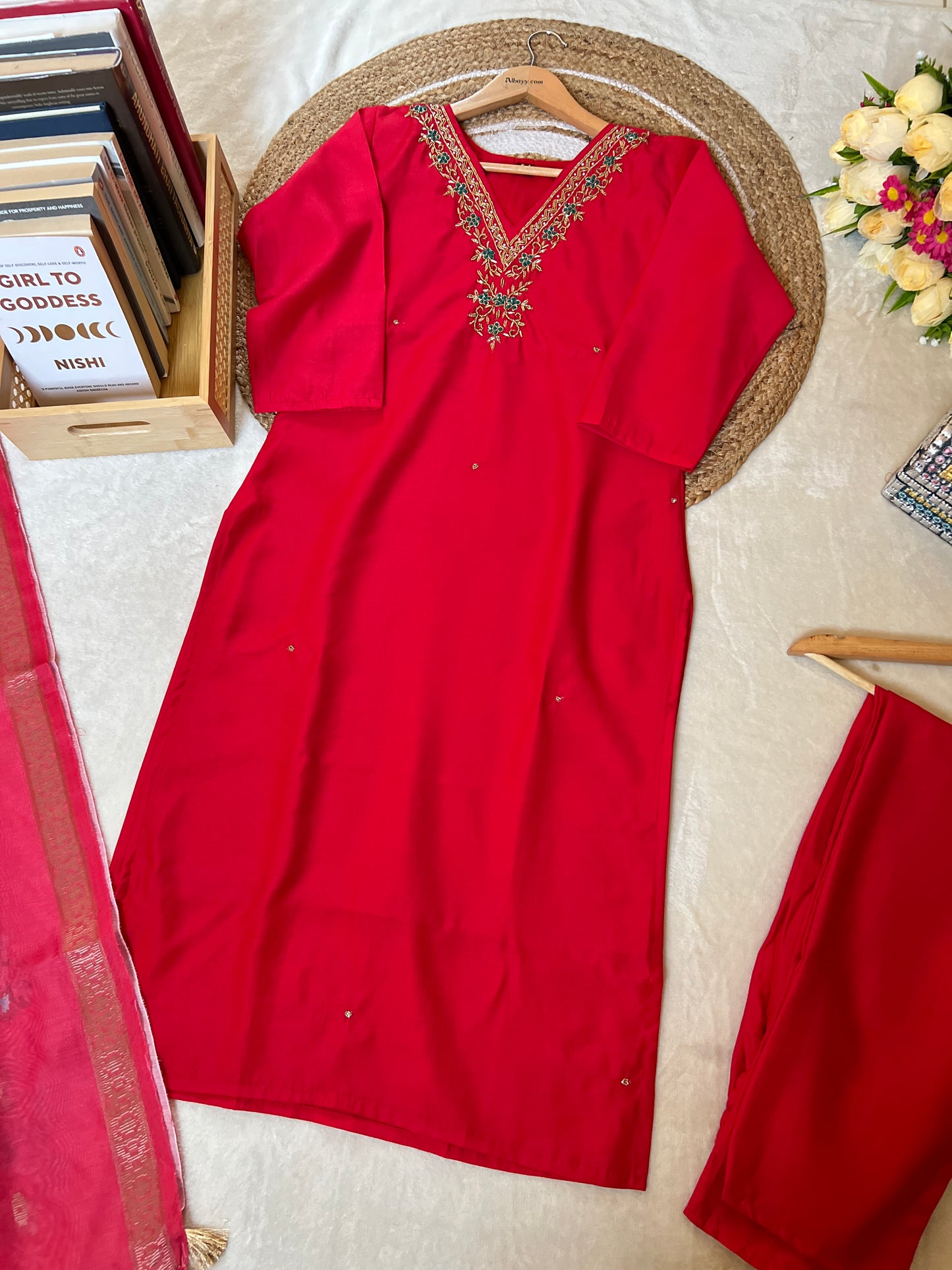 Suit set Roman Silk material CBRP4204