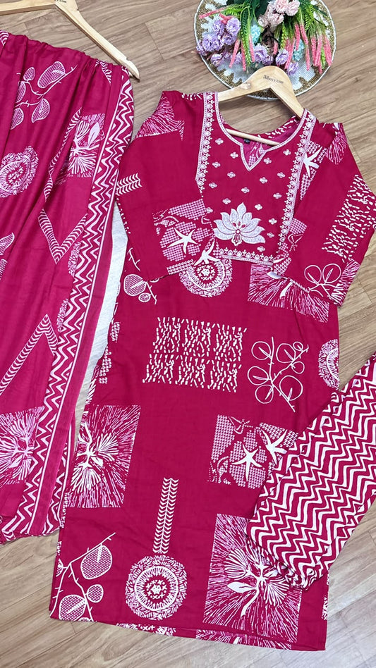 Cotton suit