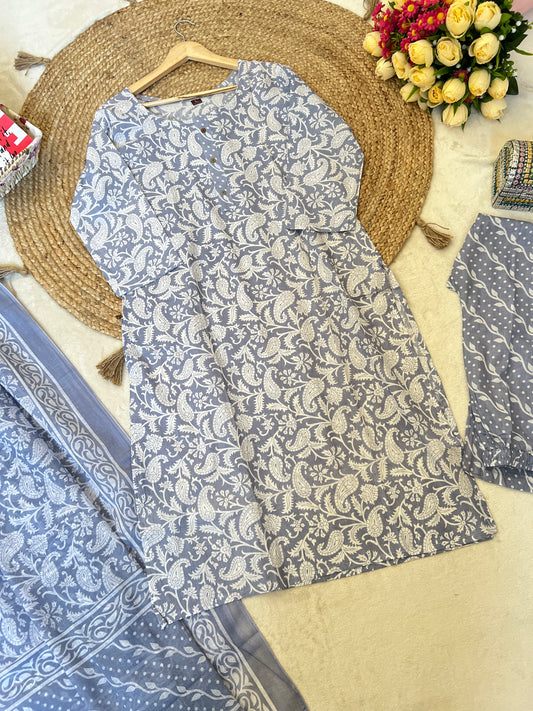 Cotton suit set CBRP 0026