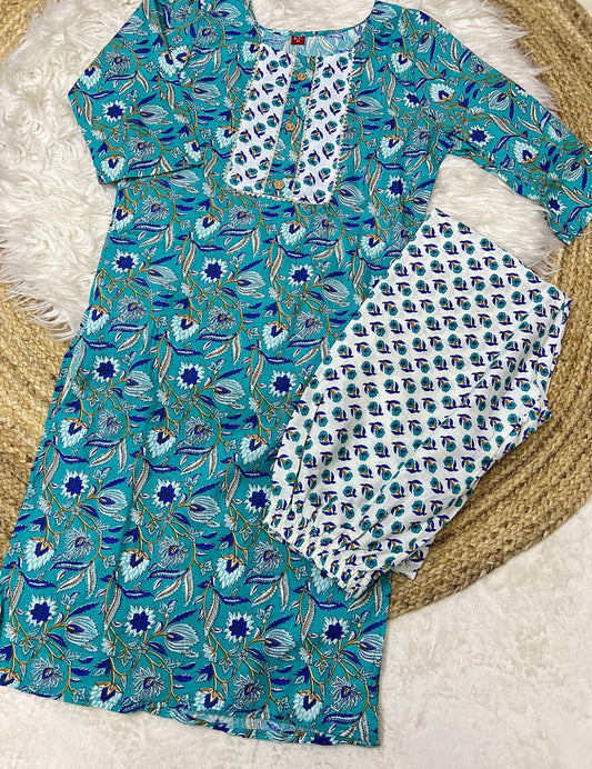 Cotton kurtie pant