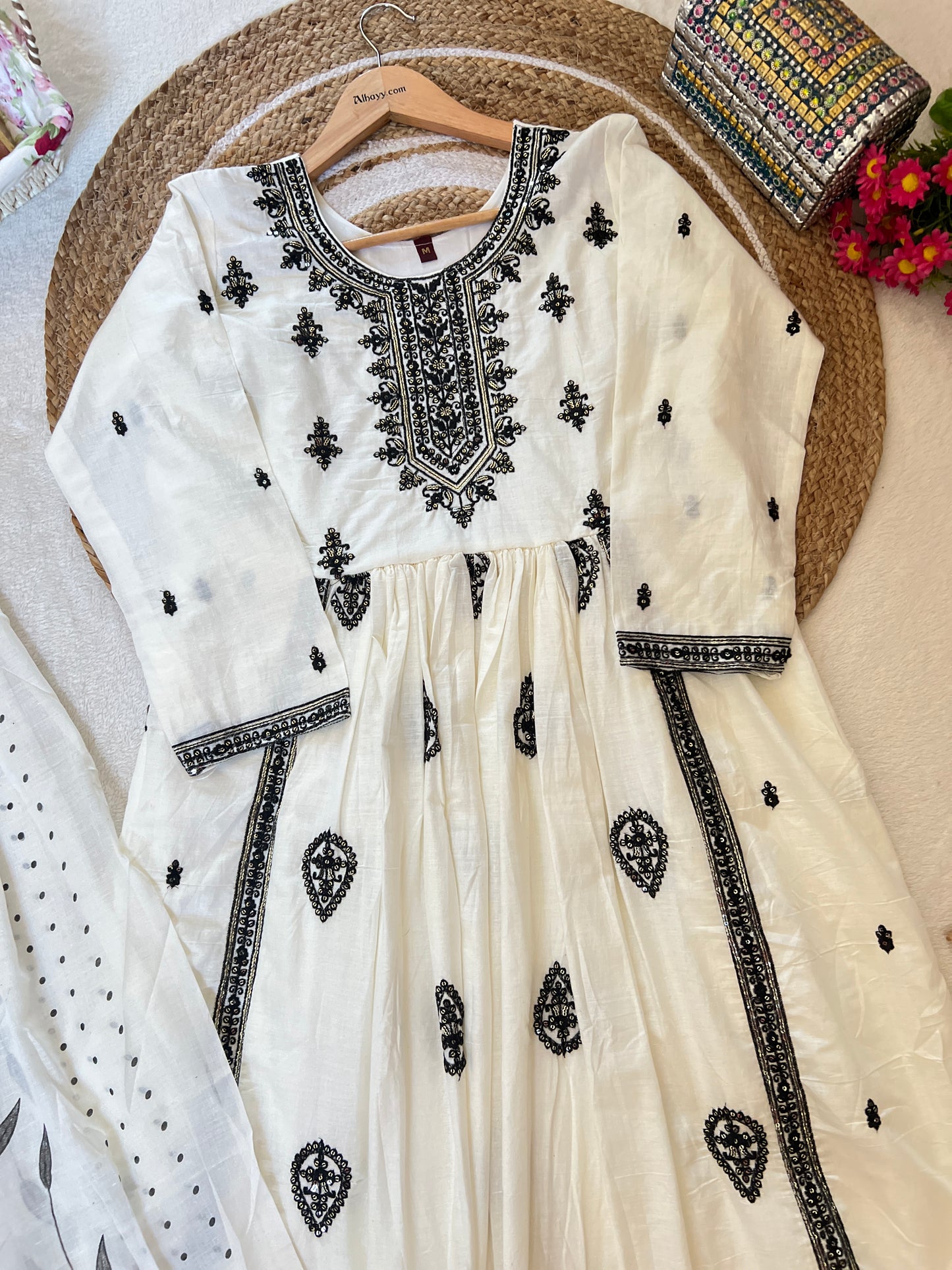 1018-Premium Mul cotton dress