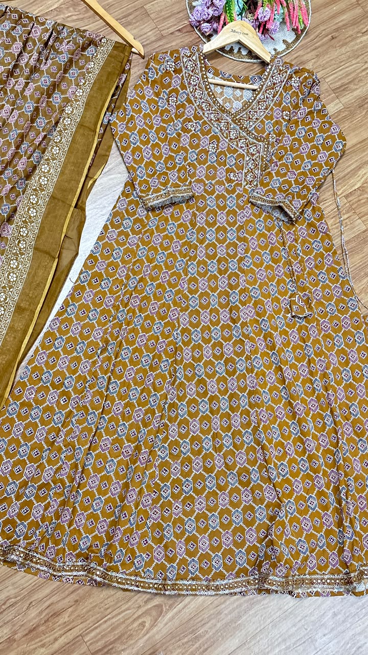 Frock Dupatta
