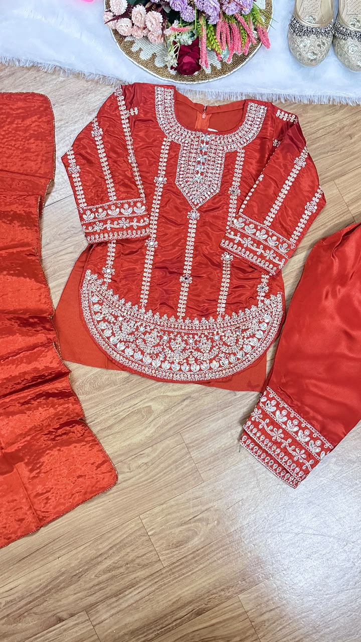 Premium kids wear in Silk Material