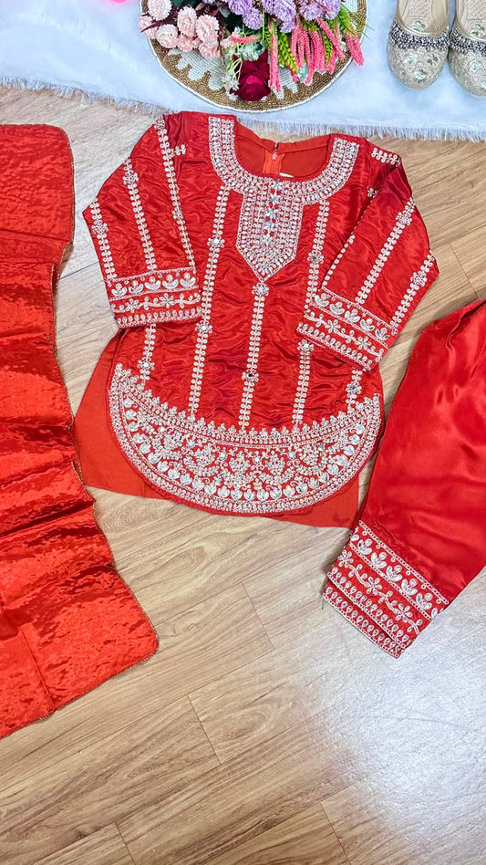 Premium kids wear in Silk Material