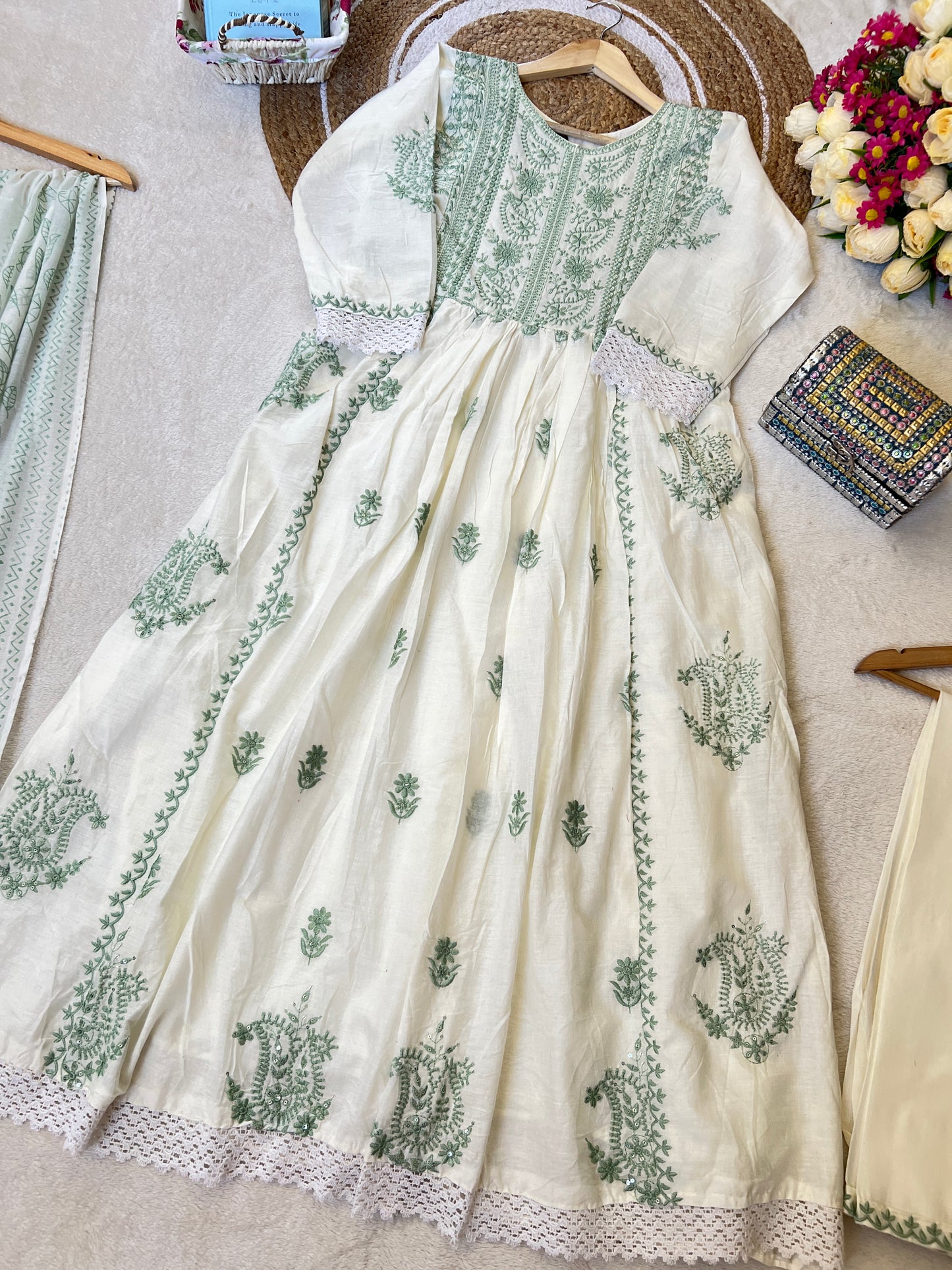 Mul cotton frok set CBRP0534