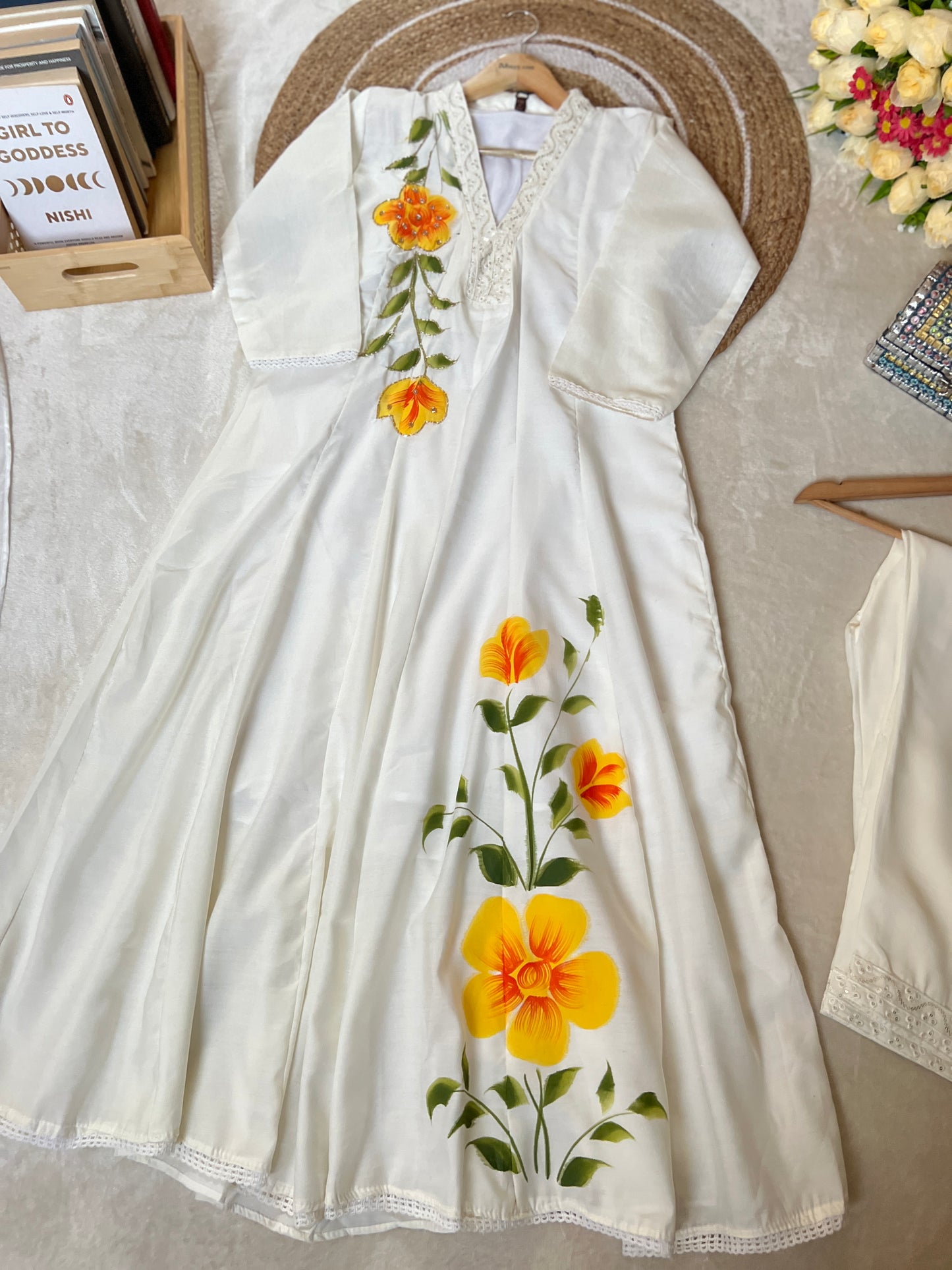 Frock set Silk Material CBRP4204