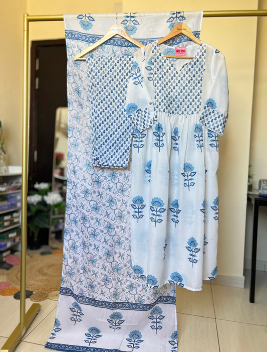 Beautiful dress in polycotton material perfect for summer