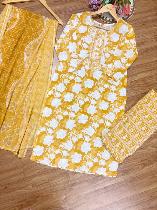 Cotton suit