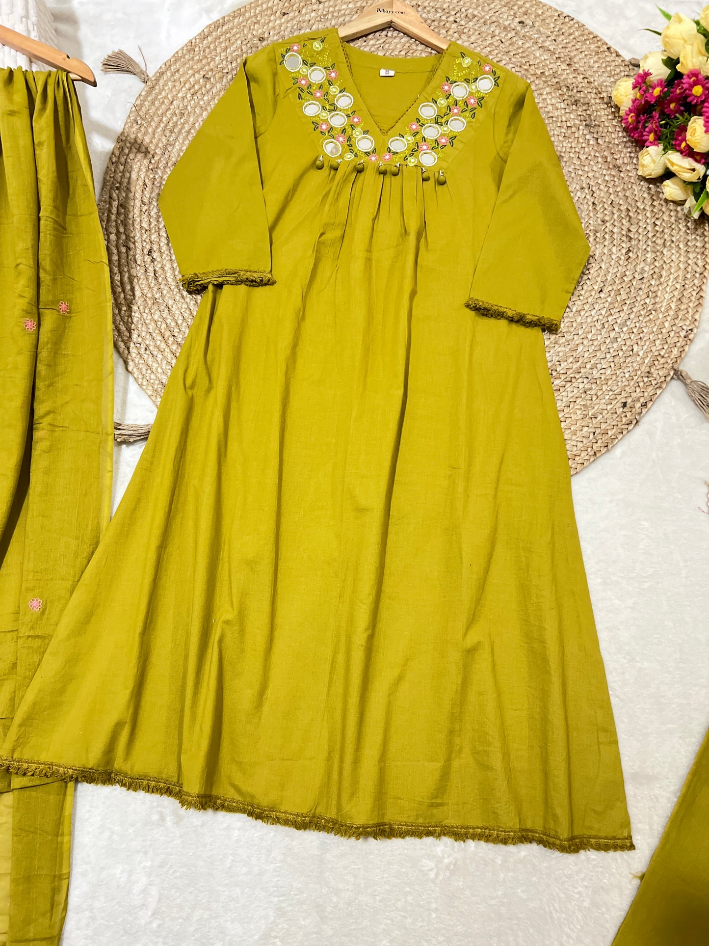 Beautiful cotton dress - CBRP1044