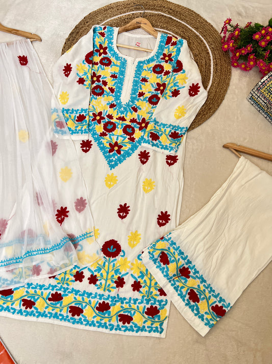 Beautiful dress with embroidery