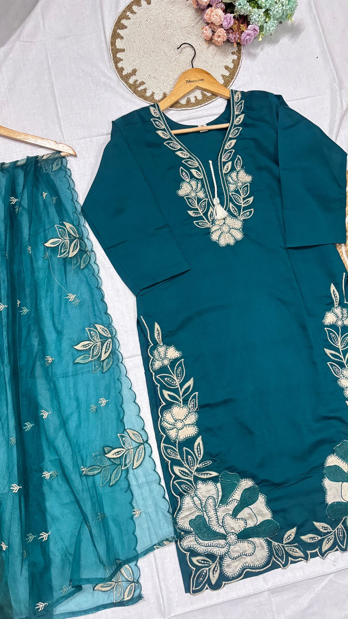 Silk suit set