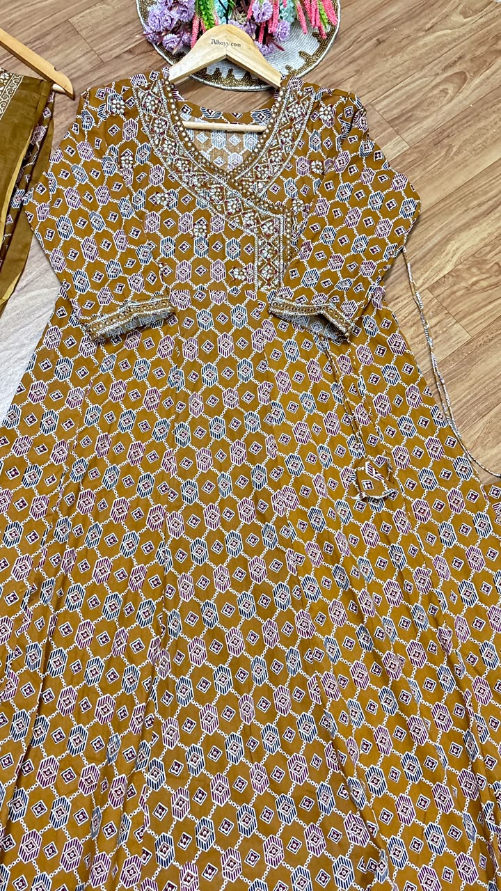 Frock Dupatta