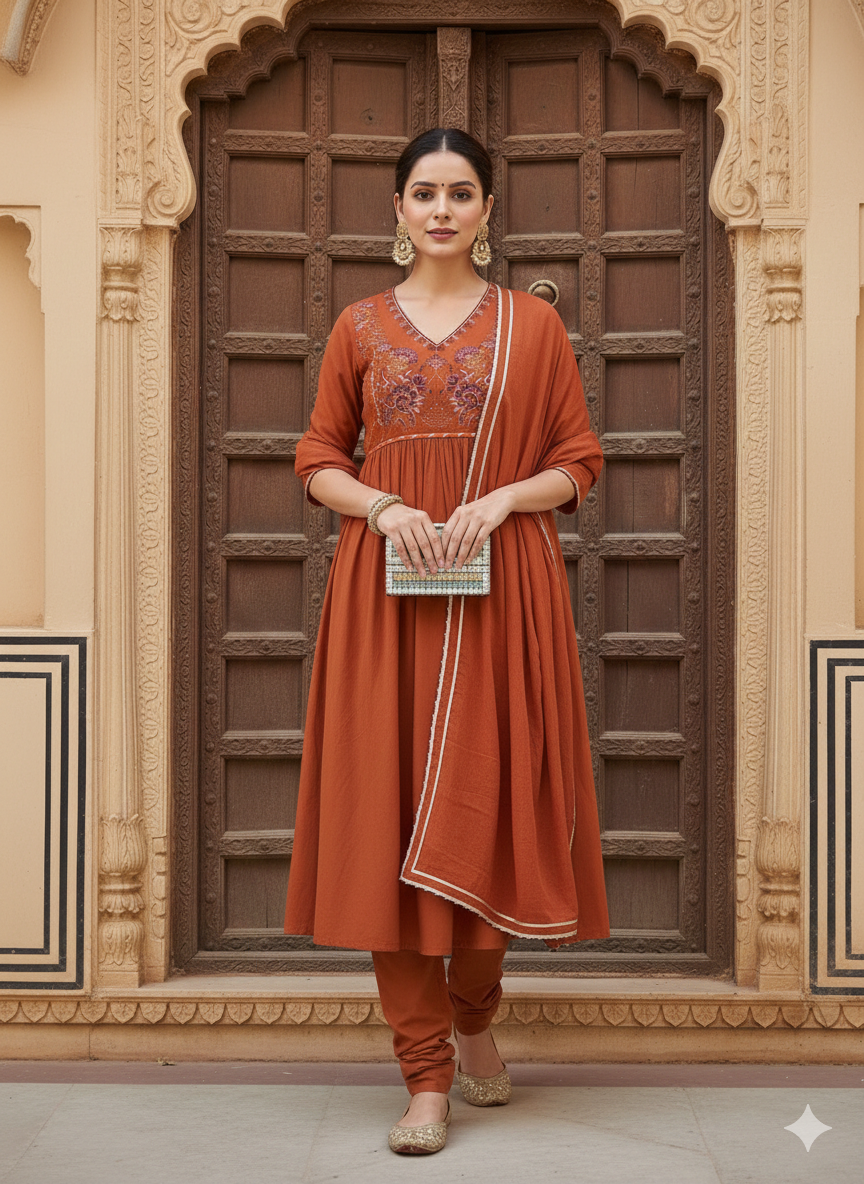 Cotton suit set - CBRP1044