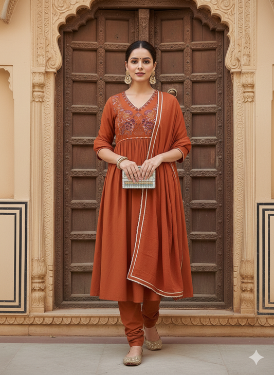 Cotton suit set - CBRP1044