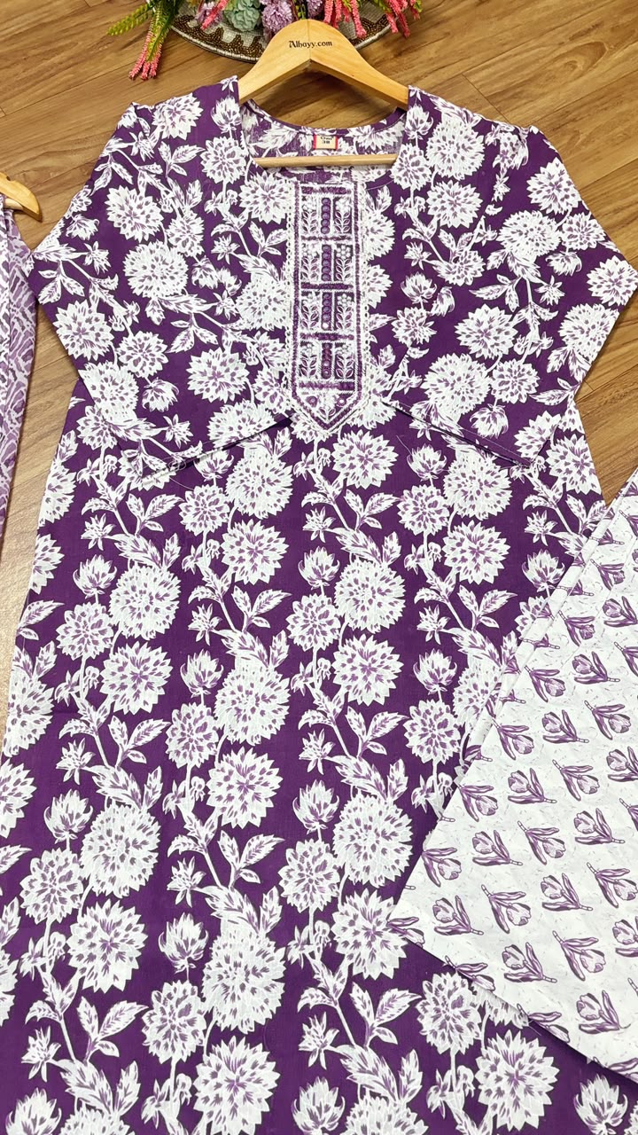 Cotton suit