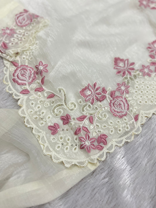 Premium kids white dress CBRP 500