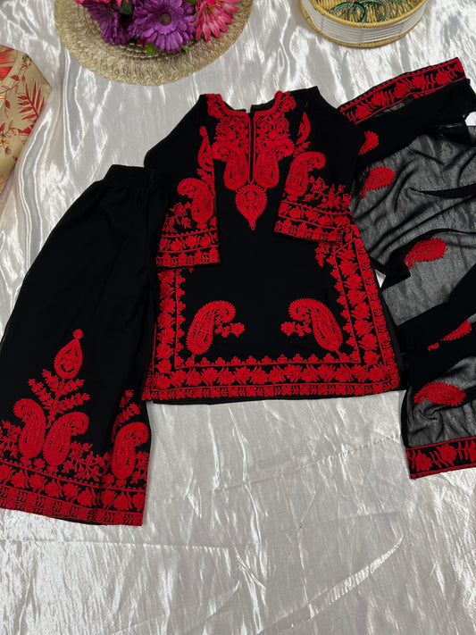 Kids Lucknowi style dress NP