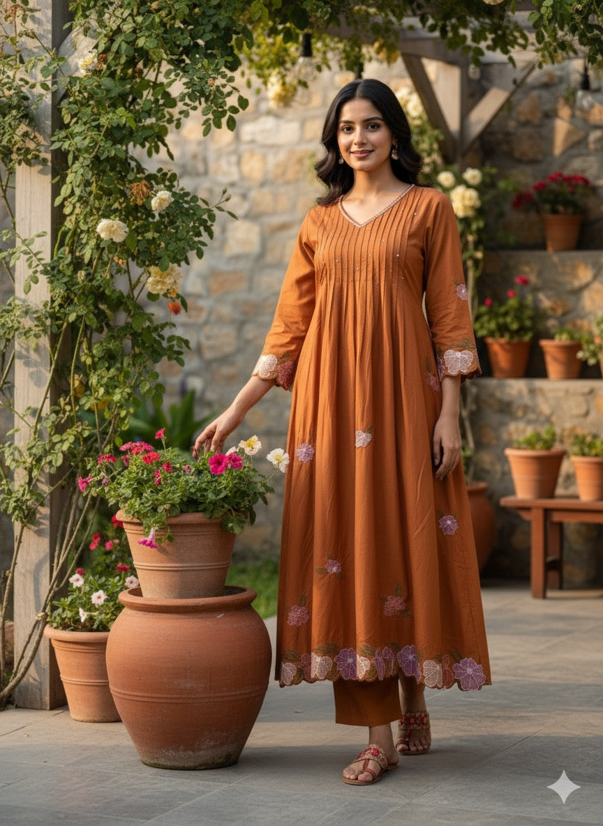 Cotton Frock Pant set CBRP0634