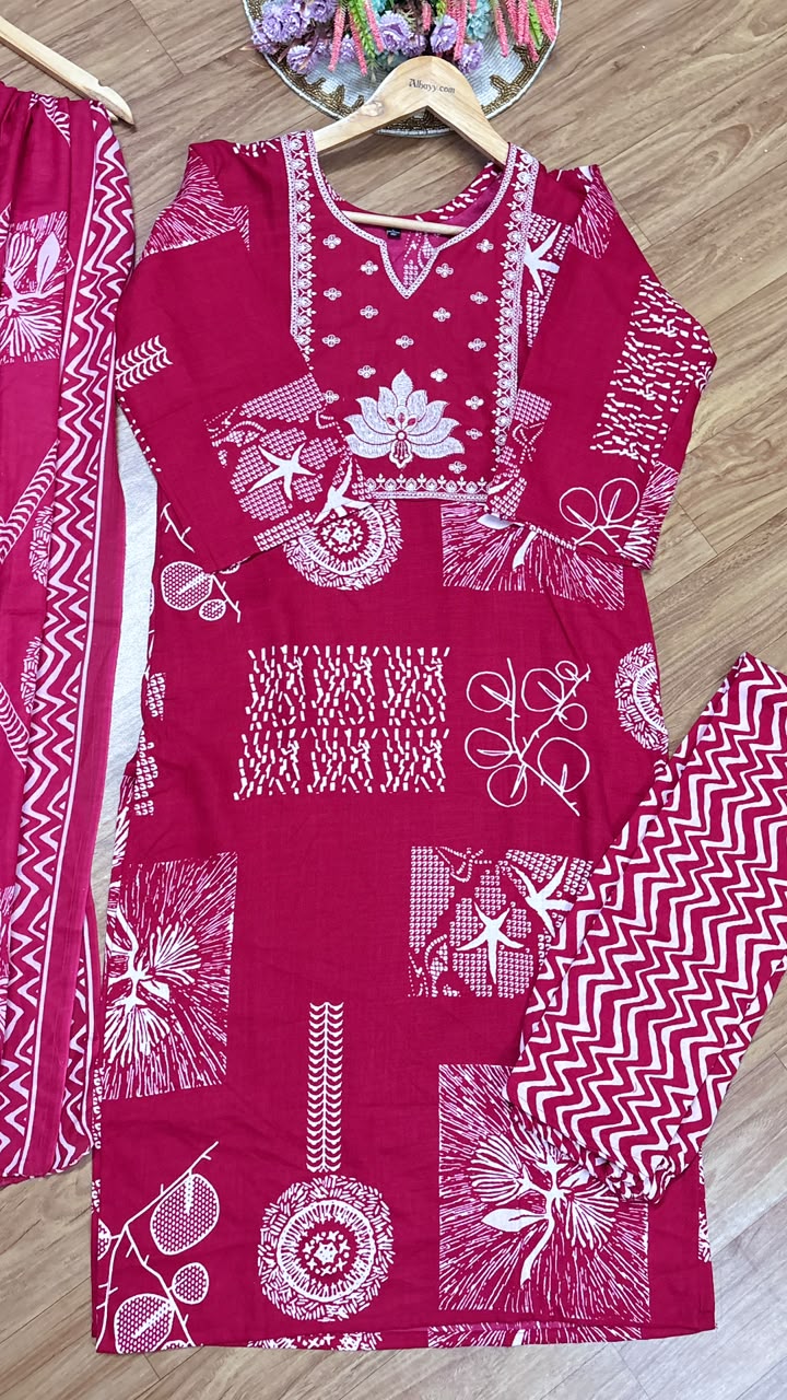 Cotton suit