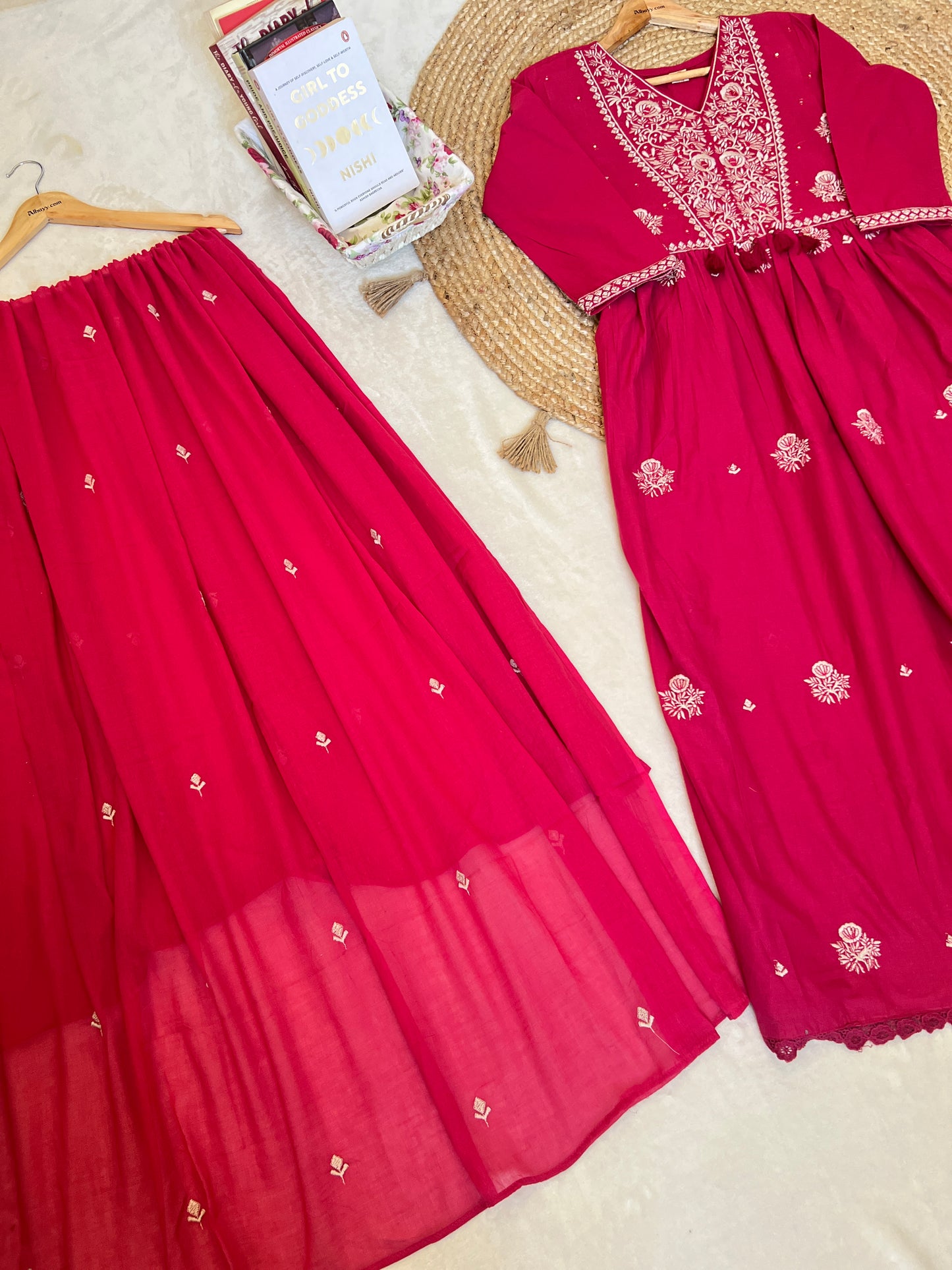 Cotton suit Frock set CBRP0144