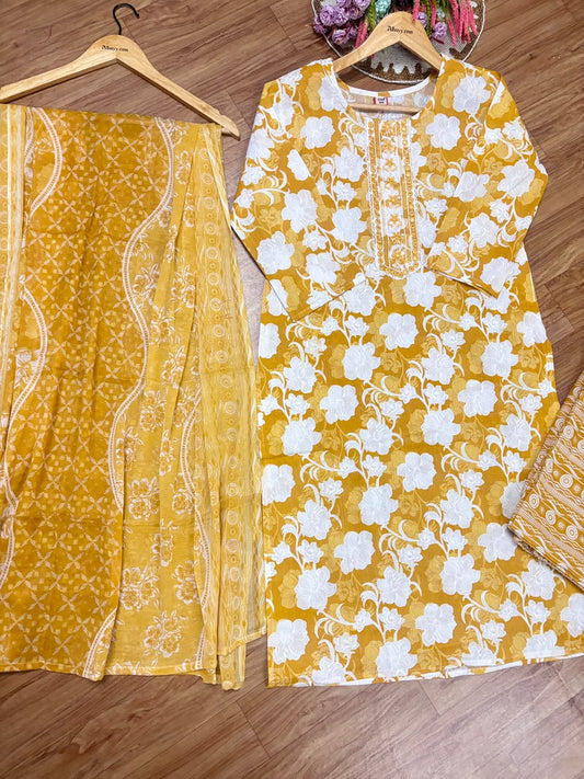 Cotton suit