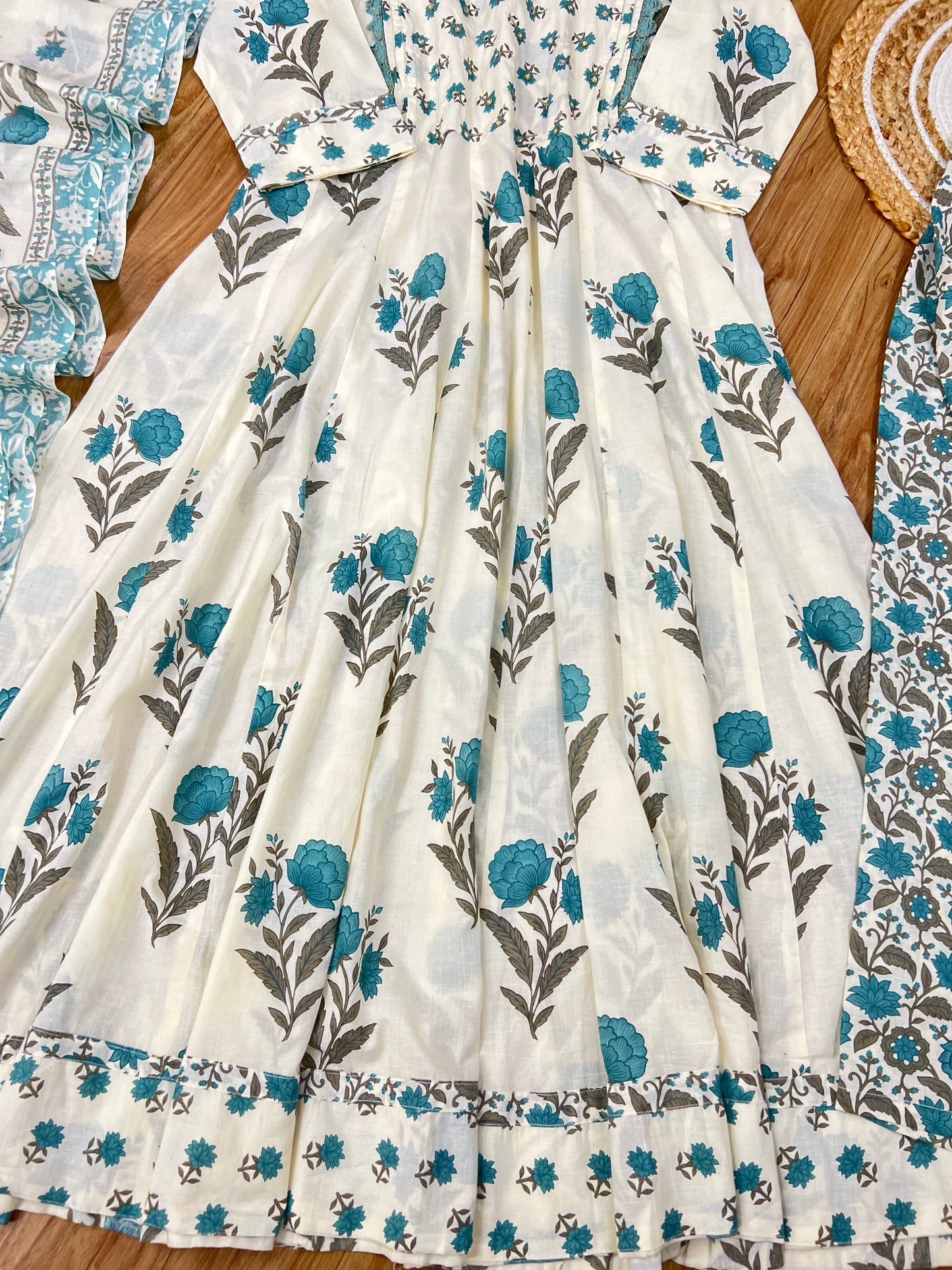 Premium block print suit set 😍 CBRP700