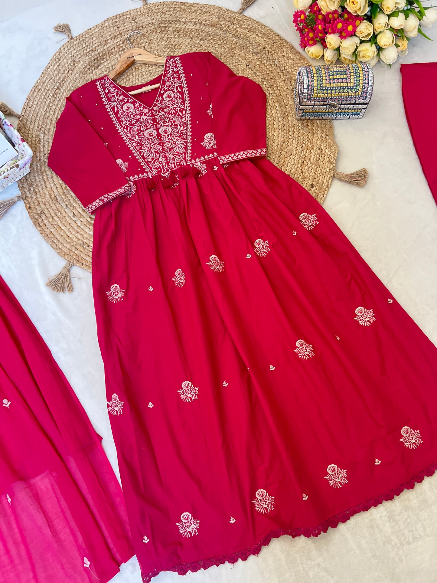 Cotton suit Frock set CBRP0144