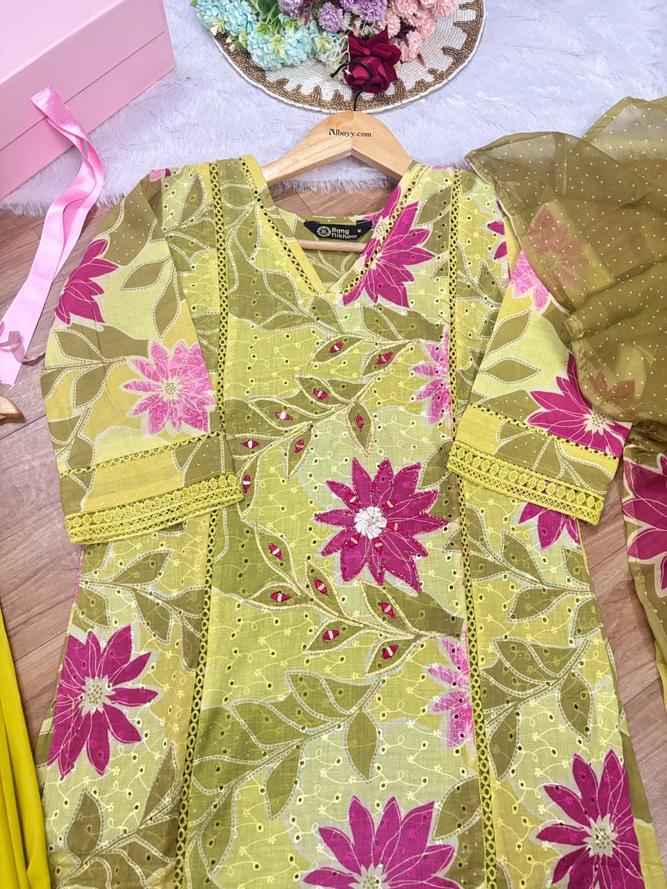 Premium Dress in cotton hakoba material