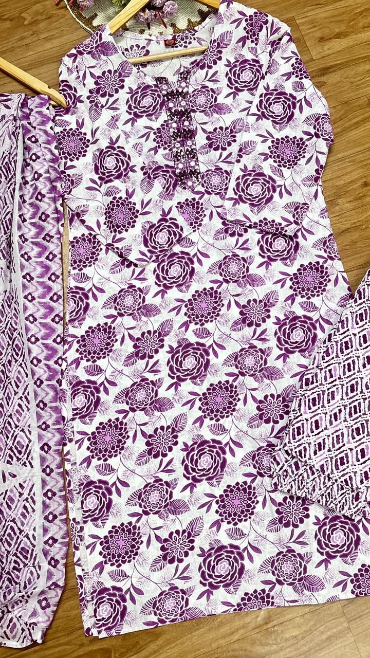 Cotton suit