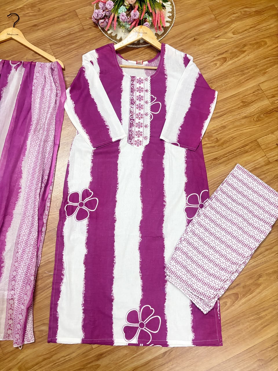 Cotton suit set
