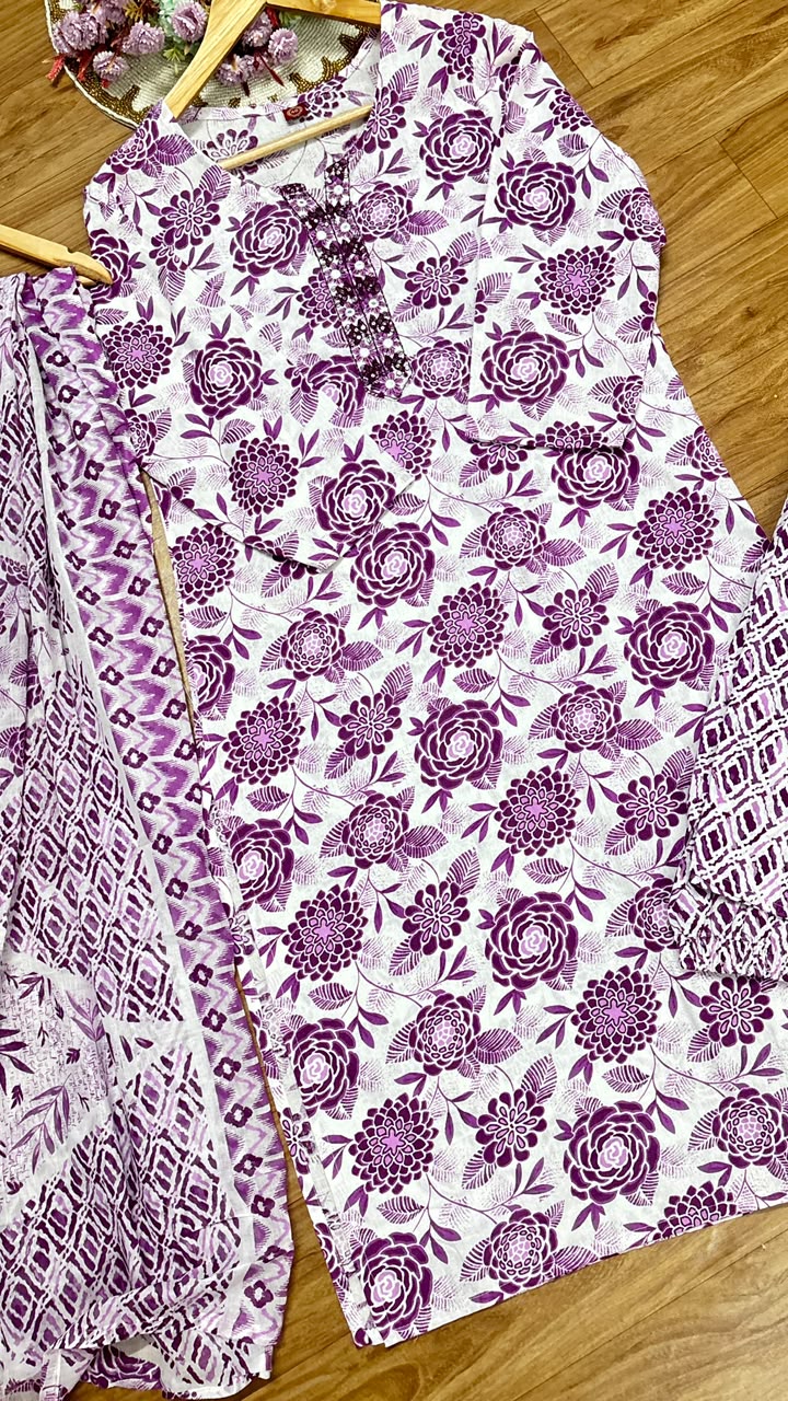Cotton suit