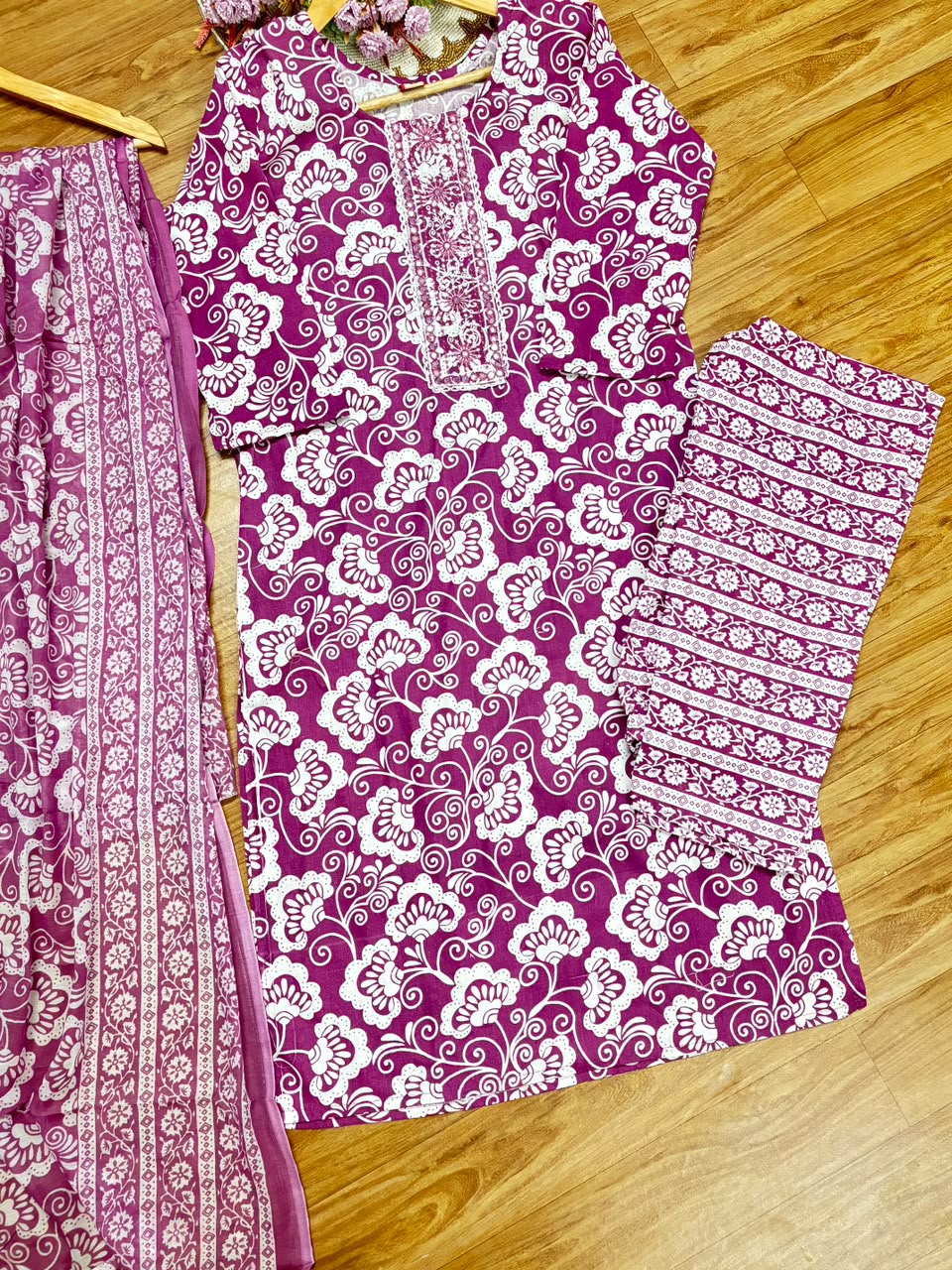 Cotton suit