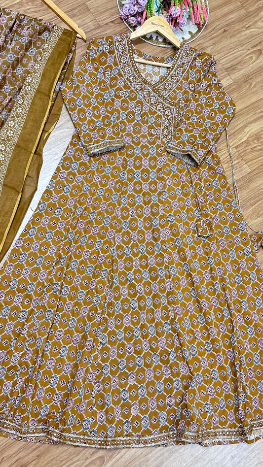 Frock Dupatta