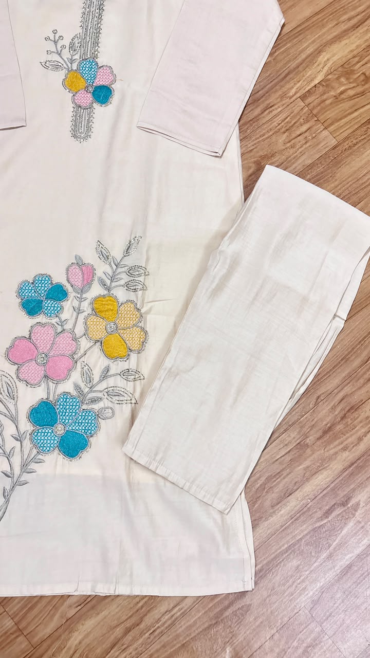Silk suit set