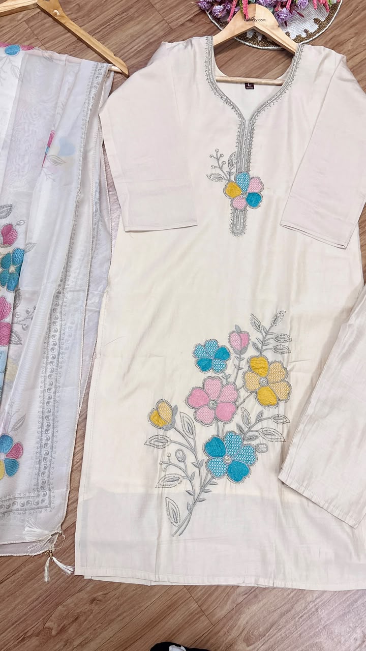 Silk suit set