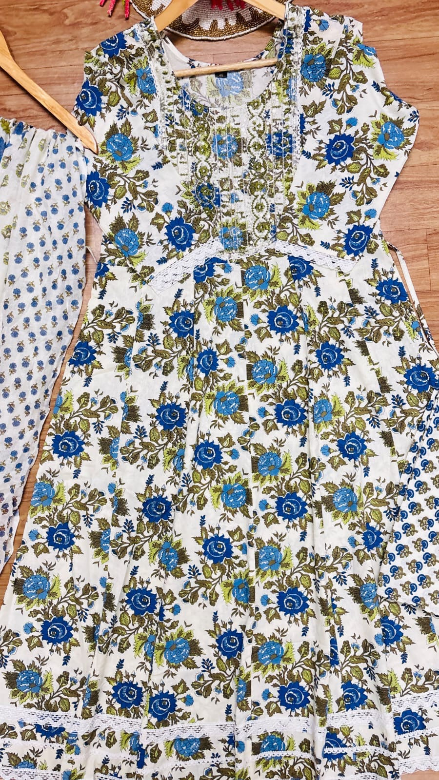 Cotton frock set