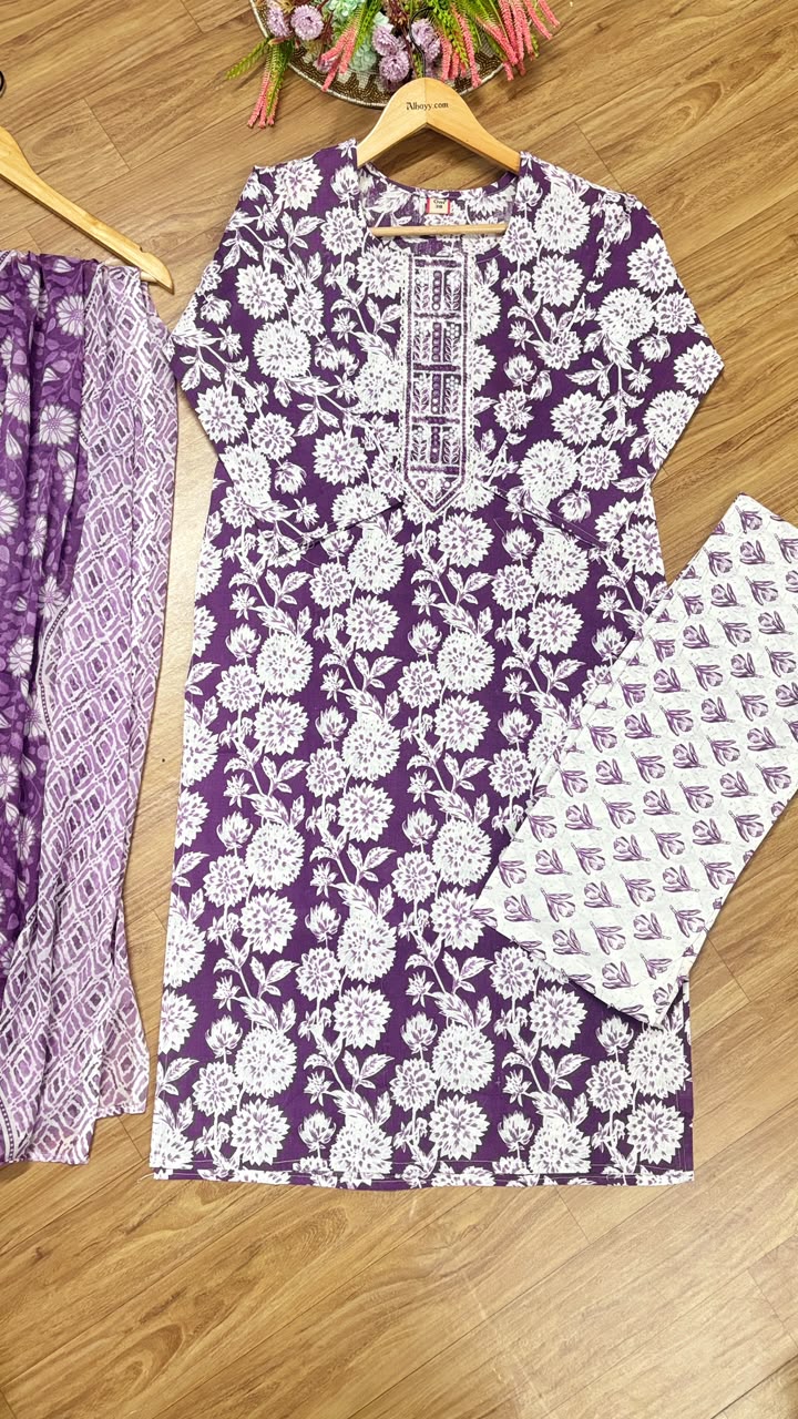Cotton suit