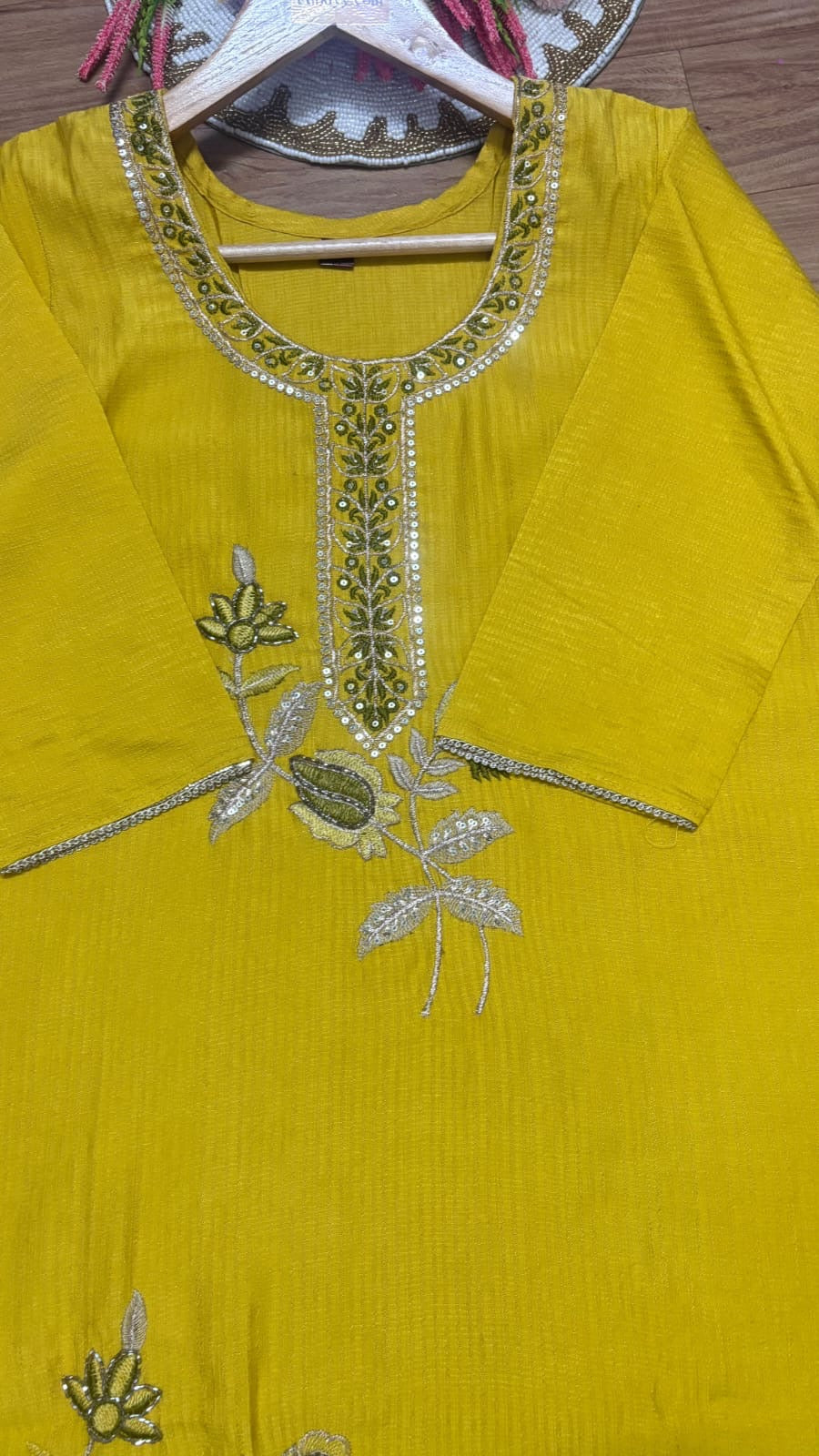 Silk suit set