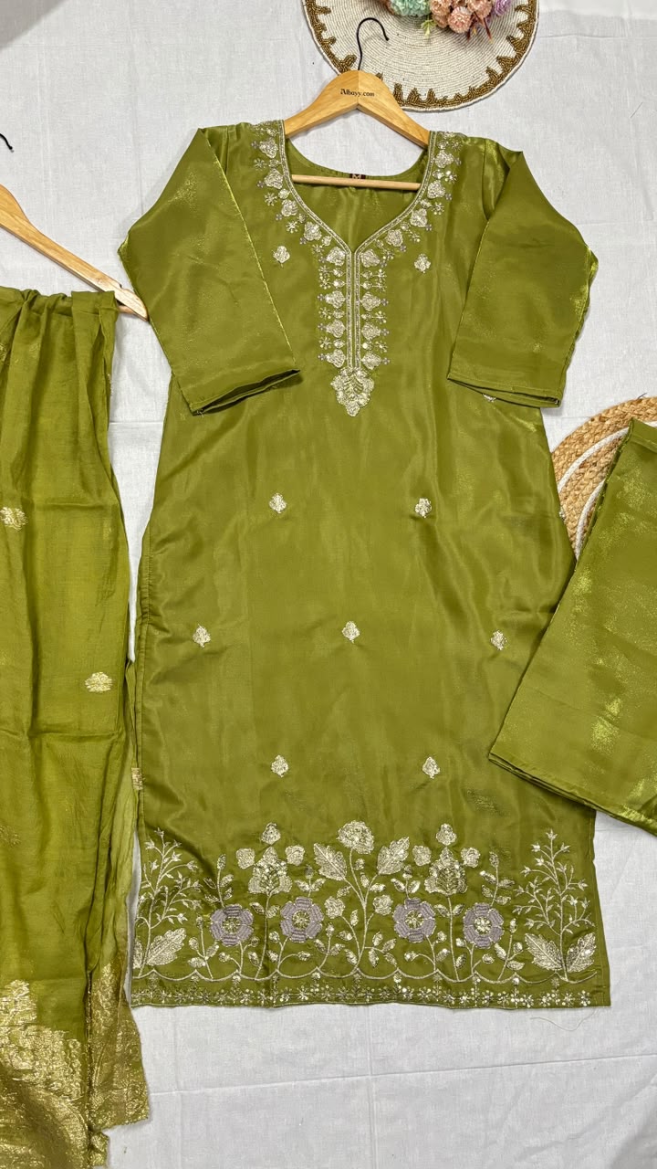 Salwar suit silk