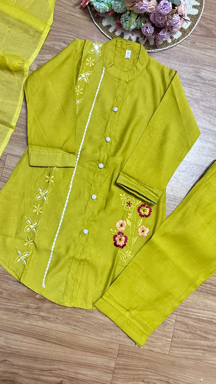 Kids wear with embroidery