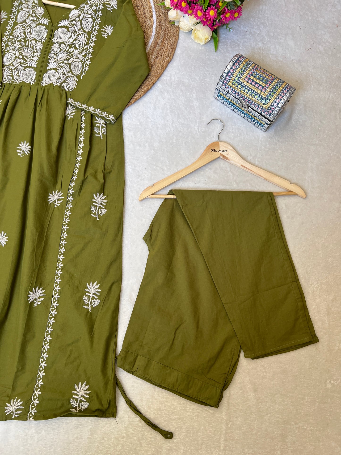Cotton salwar suit set CBRP0344
