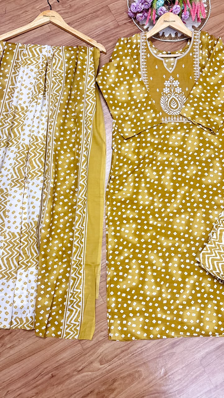 Cotton suit